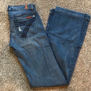 7 for All Mankind Dojo Jeans Size 28